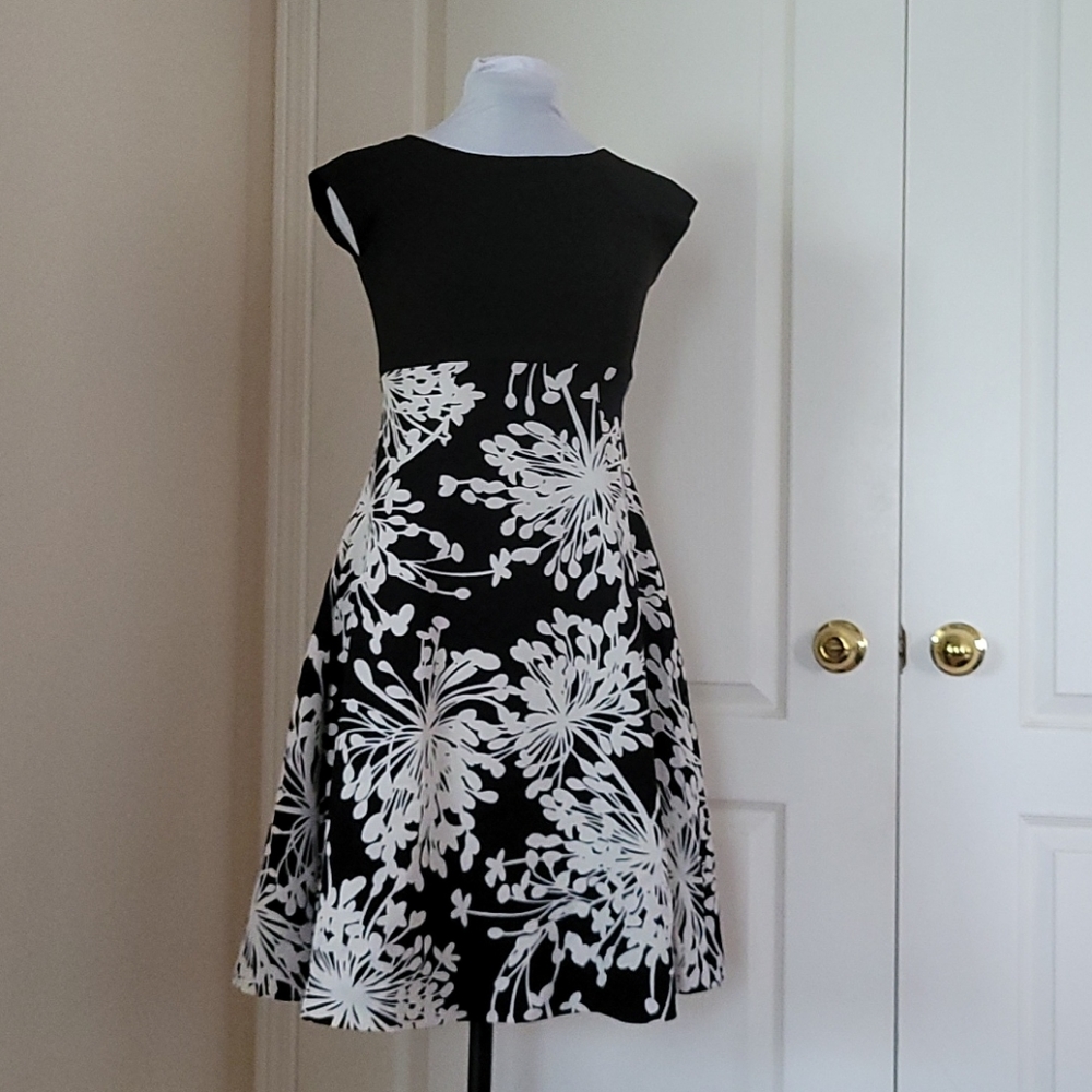 Black and White Dress